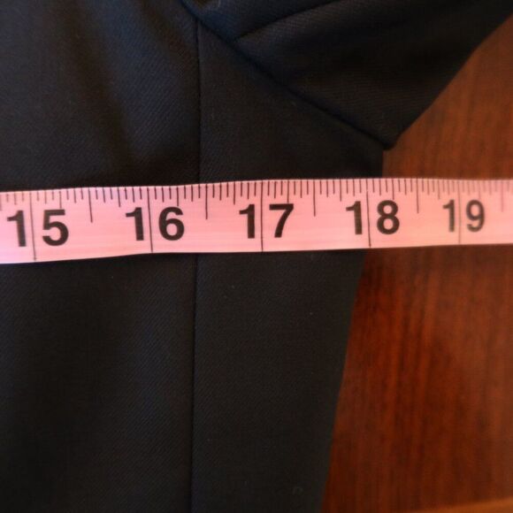 JCREW Super 110s 100% wool blazer black tailored suit jacket old money 6 flaw - Picture 7 of 11